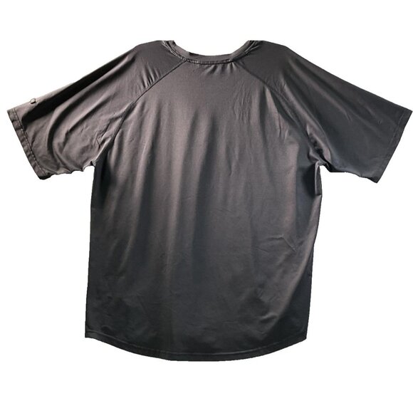 Baltimore Orioles Shirt Mens 2XL Gray Orange MLB Baseball Short Sleeve Evoshield - Picture 4 of 6